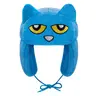 New Cute and Funny Cartoon Hat for Men and Women, Trapper Hat, Plush Hat with Chin Tie, Unisex Hat, Funny Headwear, Funny Hats