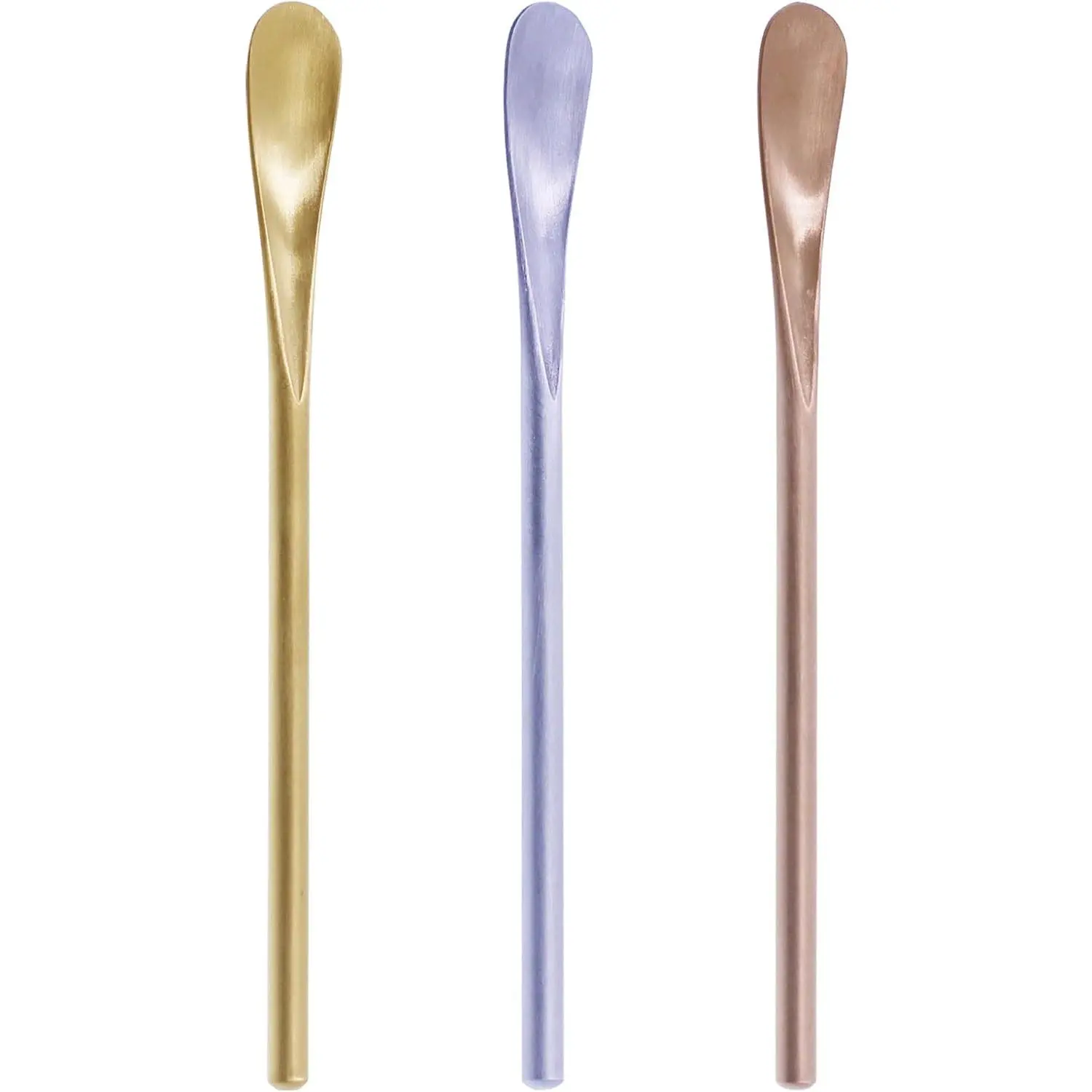 Coffee Spoons, Stainless Steel Coffee Stirrers, 5 Inch Small Tea Spoons, 3  Mini Espresso Spoons with Short Handle  Spoon