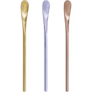 Coffee Spoons, Stainless Steel Coffee Stirrers, 5 Inch Small Tea Spoons, 3  Mini Espresso Spoons with Short Handle  Spoon