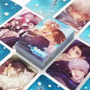 92PCS Korean Webtoon Lomo Cards & Mini Stickers - Anime Character Photocards Collection Perfect Gift for Fans