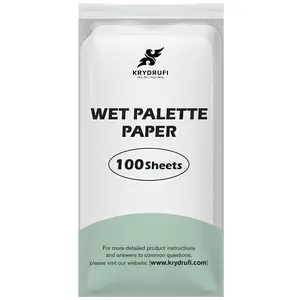 KRYDRUFI 100 Sheets of Wet Paletter Paper
