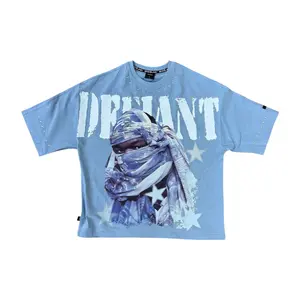 SM6115 - Defiant with Studs Boxy Graphic T-Shirt