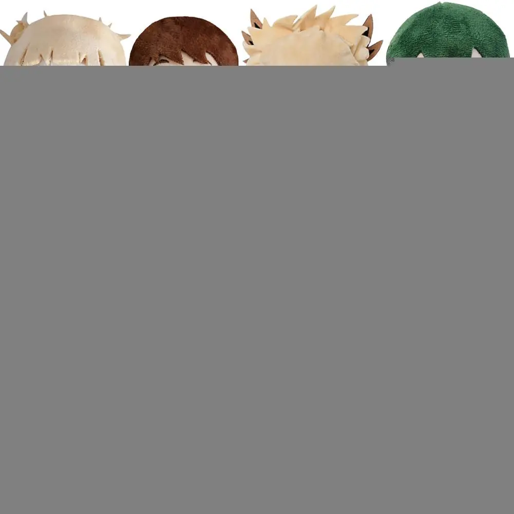 MHA Anime plush dolls Midoriya Izuku plush dolls starfish doll cute toys small figure Bakugou Katsuki Plush dolls birthday gifts