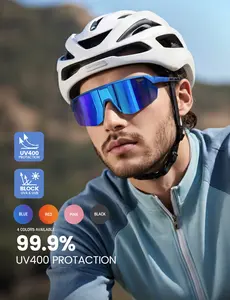 Lamicall XL Polarized Sports Sunglasses – UV400, Anti-Fog, Ultra-Light TR90 Frame | Adjustable Fit for Men & Women | Cycling, Running, Baseball sunglass men Wraparound Sports Sunglasses