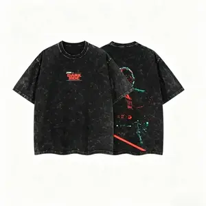 Acid Washed Anakin Sith Lord Graphic Tshirt Unisex Oversized Soft Cotton Streetwear Join The Dark Side Vintage Crewneck Short Sleeve Casual Urban Daily Top Classic Movie Comic Inspired Fashion Tee For Adult Fans        ？ ？ ？ XBH