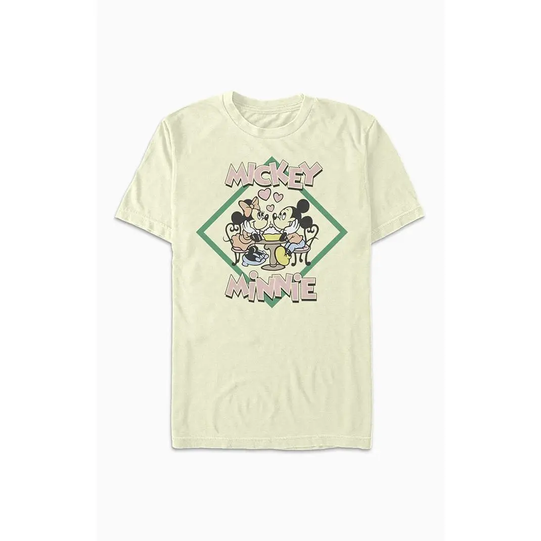 PacSun Women's Mickey & Minnie Date T-Shirt PacSun Women's Mickey & Minnie Date T-Shirt