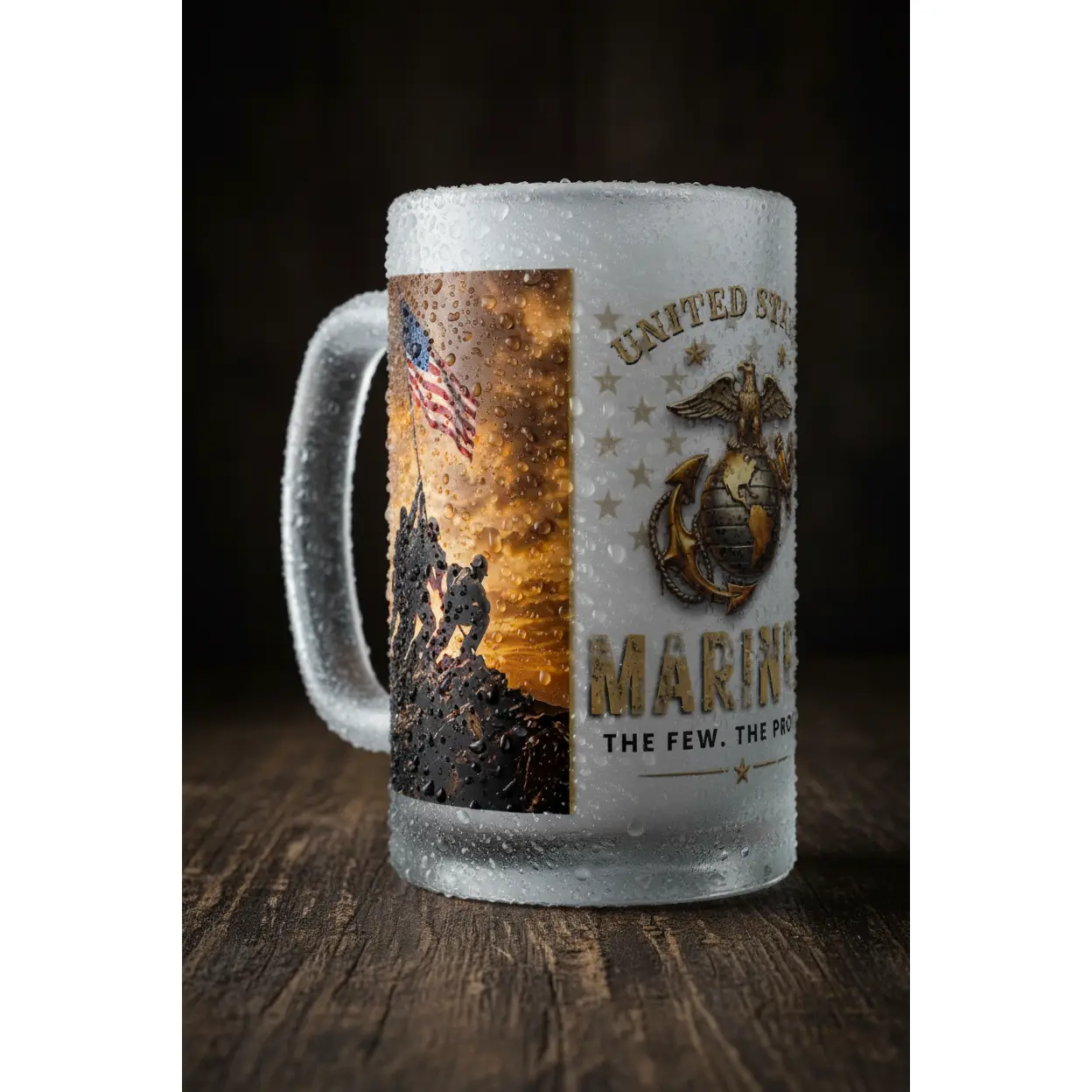 Marines - UVDTF Wrap for cups/hard surfaces sticker