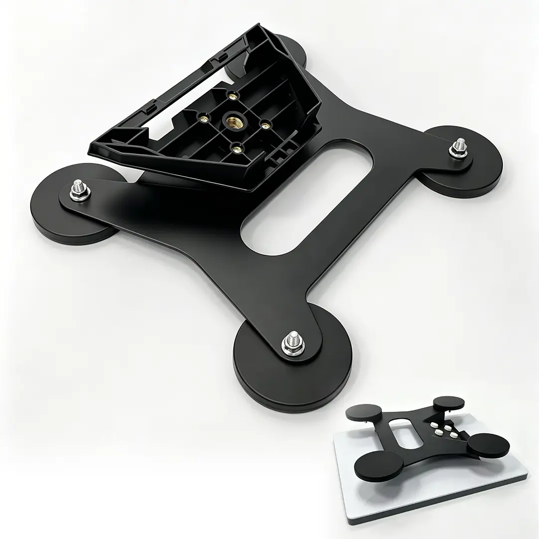 Starlink Mini Magnetic Roof Mount, 4-Magnet Vehicle Antenna Mounting Bracket for Starlink Mini, Car Roof Satellite Dish Holder for RVs, Trucks, SUVs, Outdoor Camping