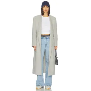 LAMARQUE Callie Coat in Light Grey
