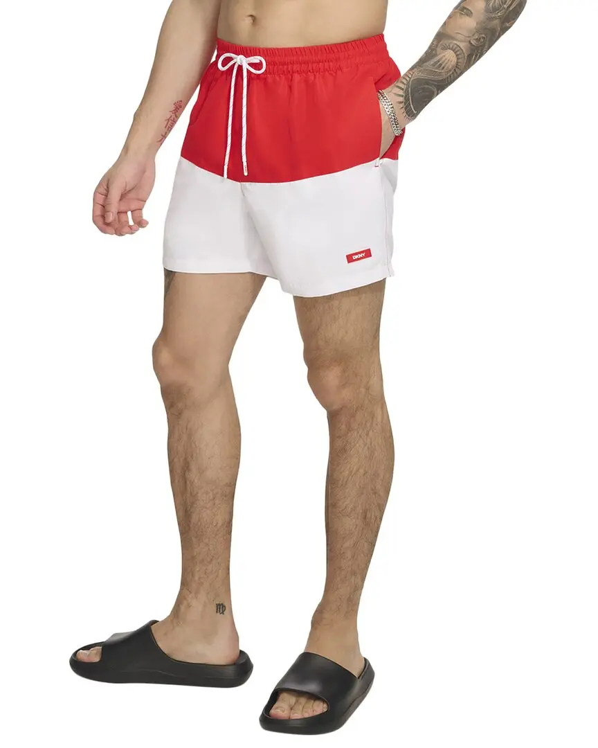 DKNY Modern Euro Swim Trunk