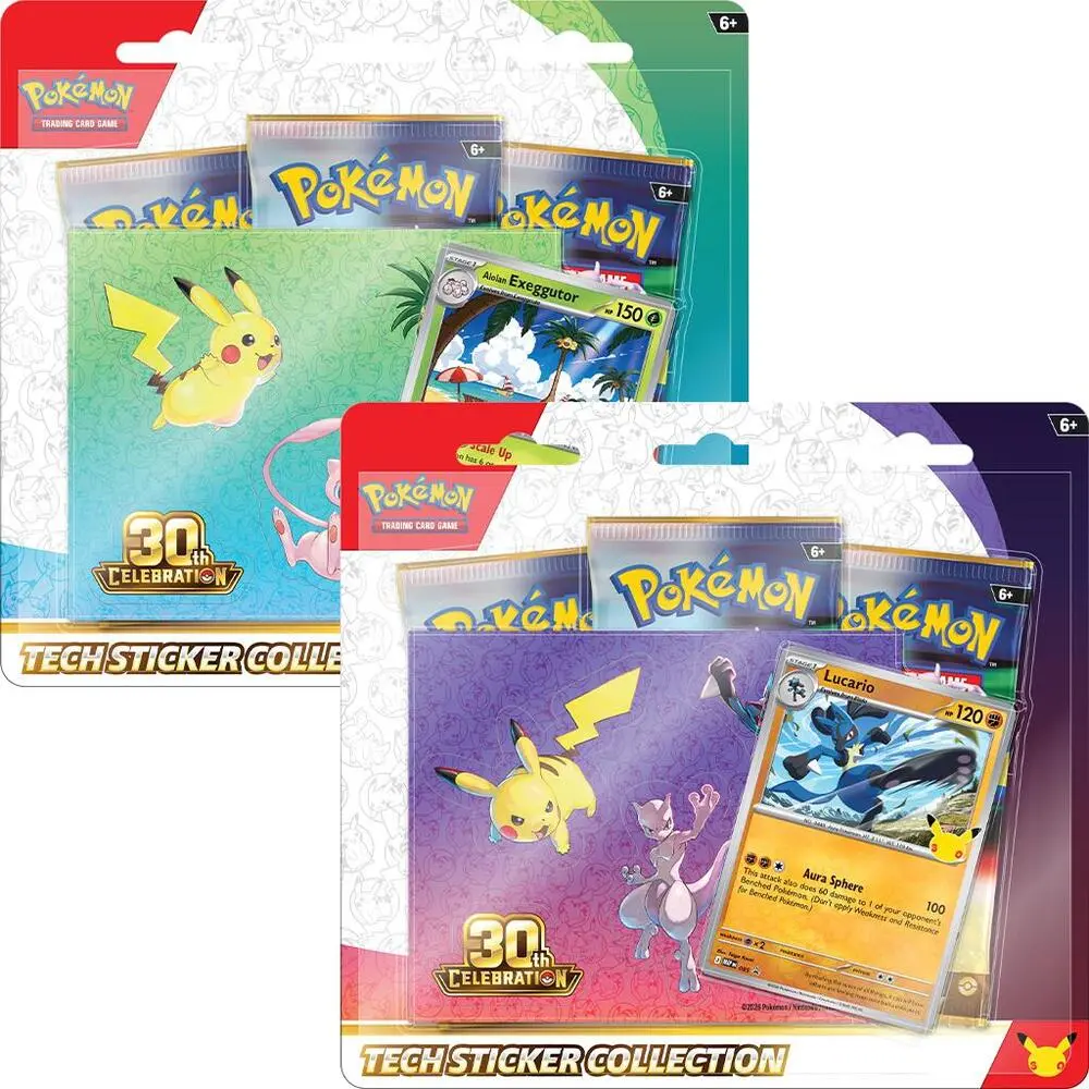 30th Celebration Tech Stickers pair of 2 [Pre-Order]