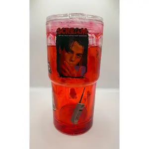 Scream 18oz acrylic tumbler