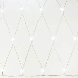 100 LED 4.9ft x 4.9ft Net lights - White