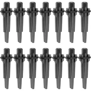 14 PCS Wedge and Feather Shims, 5/8 Inch Heavy Duty Rock Splitting Wedges, Plug Shim and Wedge, Stone Splitting Tools for Rock, Granite, Marble, Concrete
