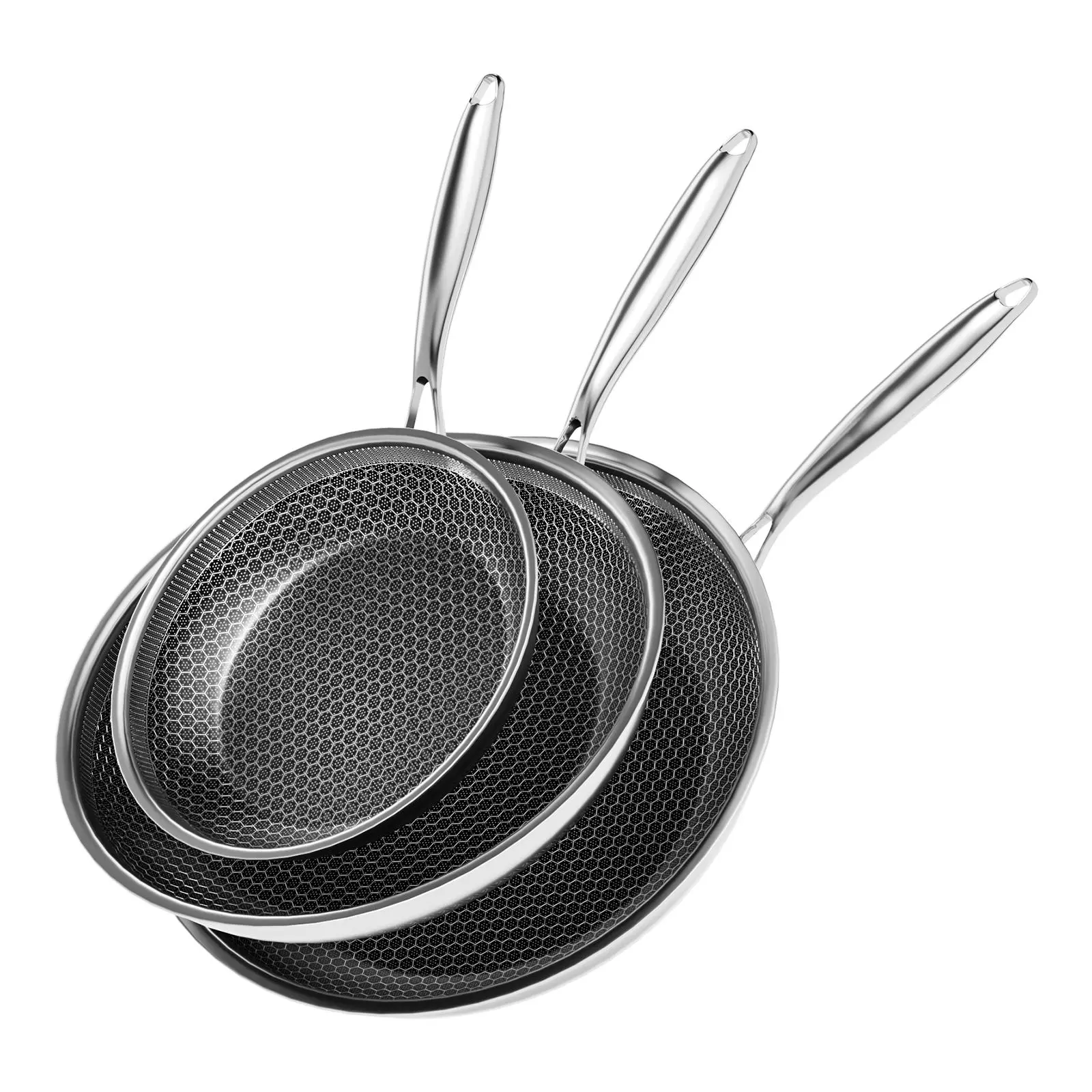 3-Pc Set（8-10-12in）（Without Lids）