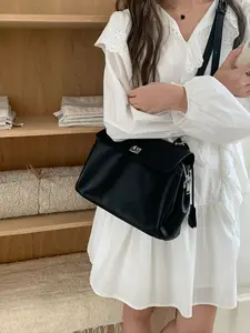New Trendy Korean Underarm Bag, High-Quality Large Capacity Commuter Handbag for Women, Stylish Office Use, Crossbody Tote Bag, Casual Crossbody Bag