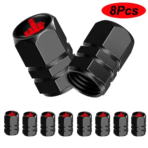 Car Tire Valve Cap, Tyre Caps, Universal Car Tire Valve Stem Cap, Practical Wheel Air Cap Cover, Car Parts for Car Bicycle Motorcycle