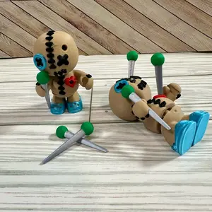 3D printed VooBoo Doll fidgets