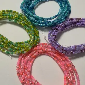 Summer collection bundle tie on waist beads