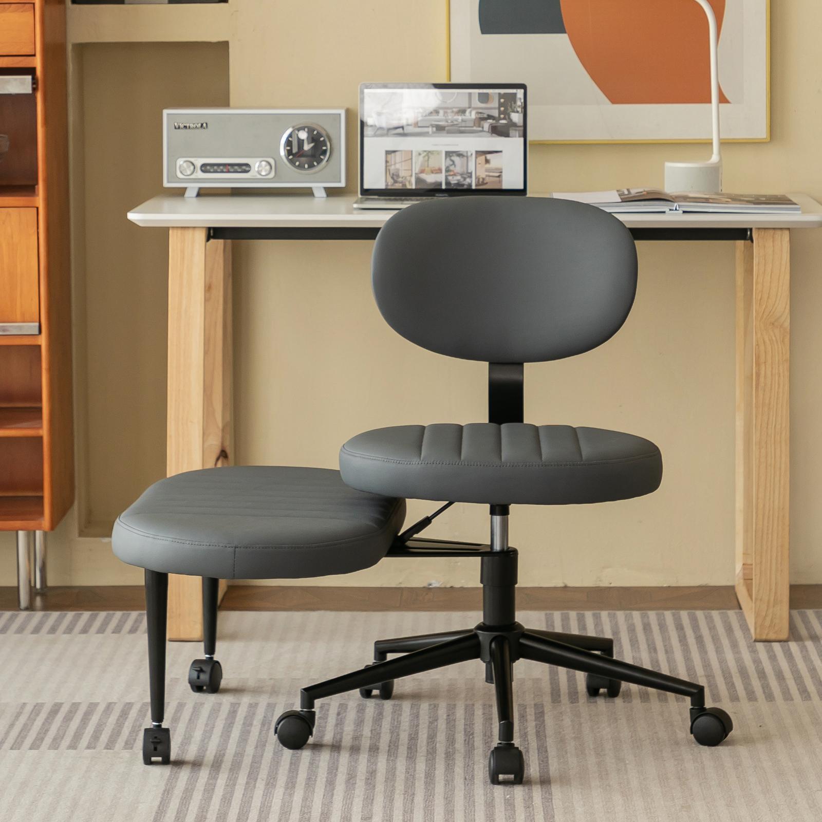HipyMo Ergonomic Office Chair – Multi-Position Cross Legged Design for Adults, Swivel Meditation & ADHD Fidget Desk Chair with Back Support & Rolling Base HipyMo Ergonomic Office Chair – Multi-Position Cross Legged Design for Adults, Swivel Meditation & ADHD Fidget Desk Chair with Back Support & Rolling Base