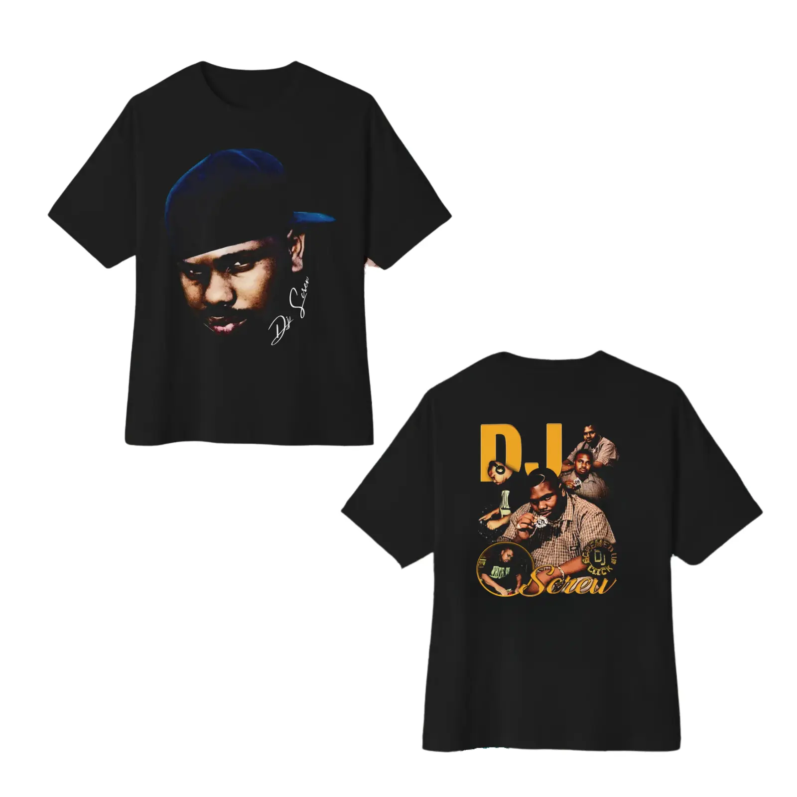 Clas.sic Dj Screw Inspired Vintage Tee Rapper Bootleg Tee