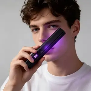 Portable 365nm UV Detector Light | Multi-scene Hidden Stain Check Tool High Lumen Fire Flashlight Camping LED Work Set Christmas Control Remote