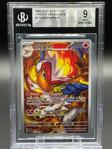 Pokemon TCG Infernape | Twilight Masquerade 173/167 | BGS Graded MINT 9