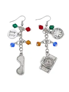 Stranger Things 11th Episode 26 Letter Table Earrings, Unique Movie Merchandise, Perfect Gift for Fans, Stylish Accessory