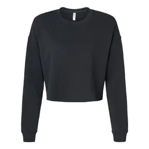 Independent Trading Co. Women�'s Lightweight Cropped Crew Pullover
