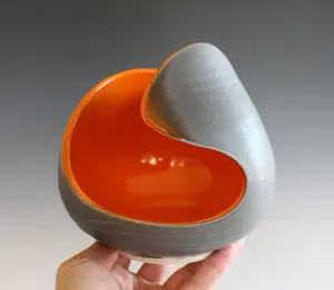 Ikebana Vase | Handmade Pottery | Modern Vessel | Ceramics and Pottery | Handmade Ceramic