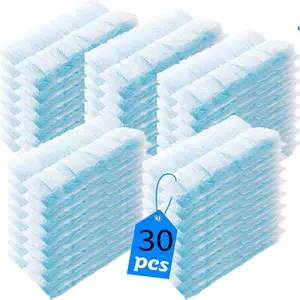 30/60/90/120 Packs Heavy Duty Duster Compatible with Swiffer Duster, NO Including Handle, Disposable Microfiber Duster Refills For Multi-Surface Cleaning, for Electronics, Furniture, Blinds, Ceiling Fans summervibes