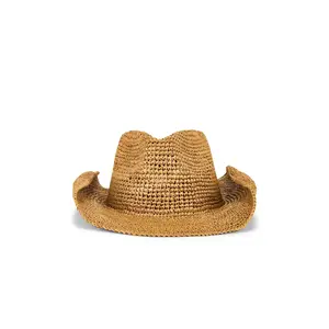 Nikki Beach Diano Cowboy Hat in Cocoa
