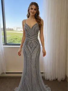 Gaia Bustier Mermaid Gown