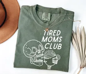 Comfort Colors Tired Moms Club 2026 T-Shirt, Mothers Day Gift, Mothers Day Shirt, Trendy Mom Tee, Funny Mom Gift, Trendy Mama 2026, Women Clothing, Full Size, Full Color