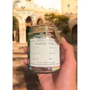 Islamic Quranic Verses Quote Jar