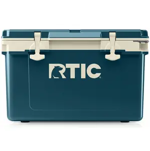 RTIC 32 QT Ultra Light Cooler, 48 cans,  cold for up to 5 days,  Portable Ice Chest, Camping, Fishing, Insulated Hard, Lightweight, Travel, Picnic, Long Ice Retention