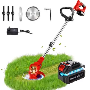 【TM1】Portable Home Cordless ElectricLawnmower, Garden Weeder/Wireless Mower