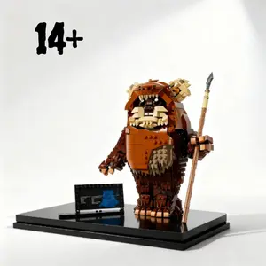 2026 NEW 1010pcs 3D Wicket the Ewok Building Block Assembly Sentry Brick Model 75430 Children's Birthday Christmas Gift Set