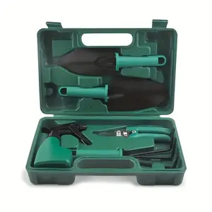 Gardening Tool Set, Garden Tool Kit with Carrying Case, Pruning Shears & Spade & Sprayer, Gardening Tool Set for Women & Professionals