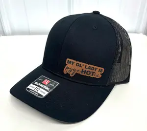 My Ol' Lady psycHOTic Hat, Richardson 112 Trucker Hat, Funny Hat, Gift for Man, Gift for Husband, Boyfriend gift, Trucker Hat for Dad