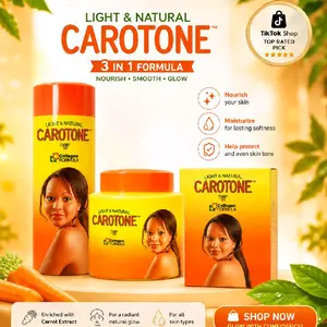 Carrot Skin Care Kit- body Lotion, face Cream & Soap