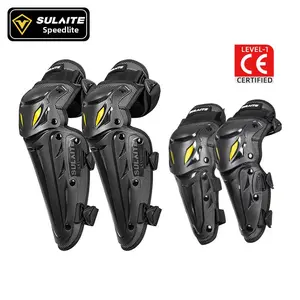 Suright Motorcycle Protective Gear Cycling Outdoor Sports Equipment Motorcycle Travel Knee Pads Four Seasons Cycling Protective Kit