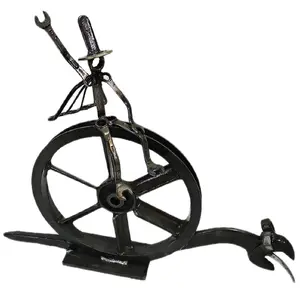 Big Wheel Rodeo Wizard Sculpture