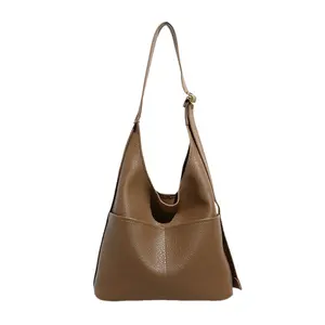 FAURALA Soft Leather Hobo Bag Set for Women, Y2K Slouchy Shoulder Bag with Detachable Mini Pouch & Adjustable Strap, Premium Vegan Leather Bag Set features a spacious main compartment and matching wristlet clutch