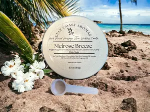 Melrose Breeze 6.5oz Wickless Lotion Candle ~ Inspired by Ouai - Melrose Place