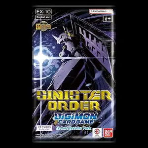 Digimon Sinister Order Ex-10 english tcg booster pack
