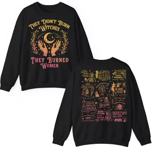 They Didn't Burn Witches They Burned Women Shirt, Feminism Shirt, Feminist Witch Shirt, Women Empowerment, Women's Rights Shirt WR007