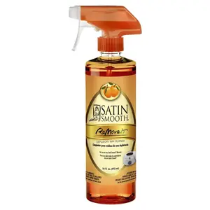 Satin Smooth Normal Liquid Wax Cleaner Spray, 16oz Dissolves Wax Formula for Effective Hair Removal Residue Removal
