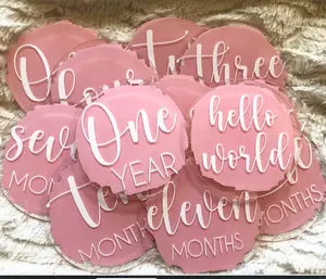 Acrylic Baby Milestone Discs set of 13