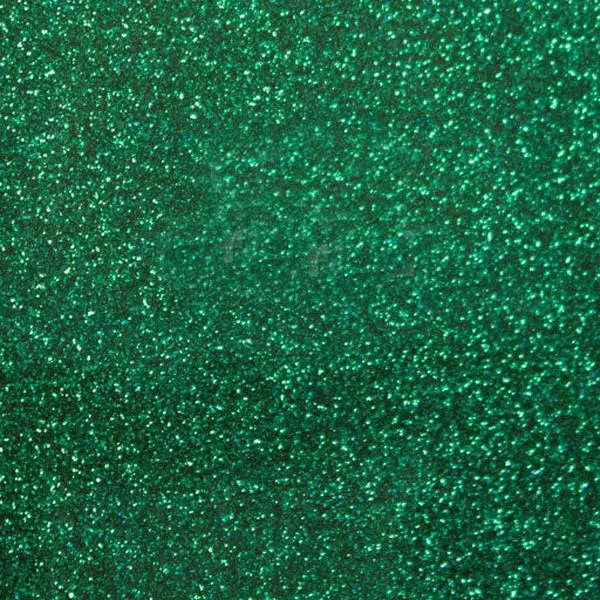 20" Siser Glitter Heat Transfer Vinyl - Emerald, Specialty DIY Supply for Hobby Crafts Projects